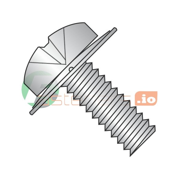Newport Fasteners M3-0.50 x 12 mm Phillips Pan Machine Screw, 18-8 Stainless Steel, 2000 PK 432854 - main